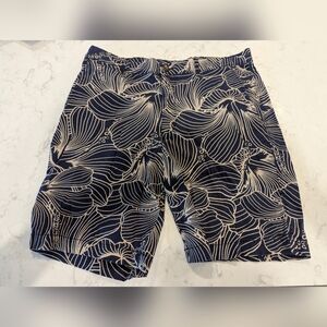 Goodfellow & Co Blue and White Patterned Shorts